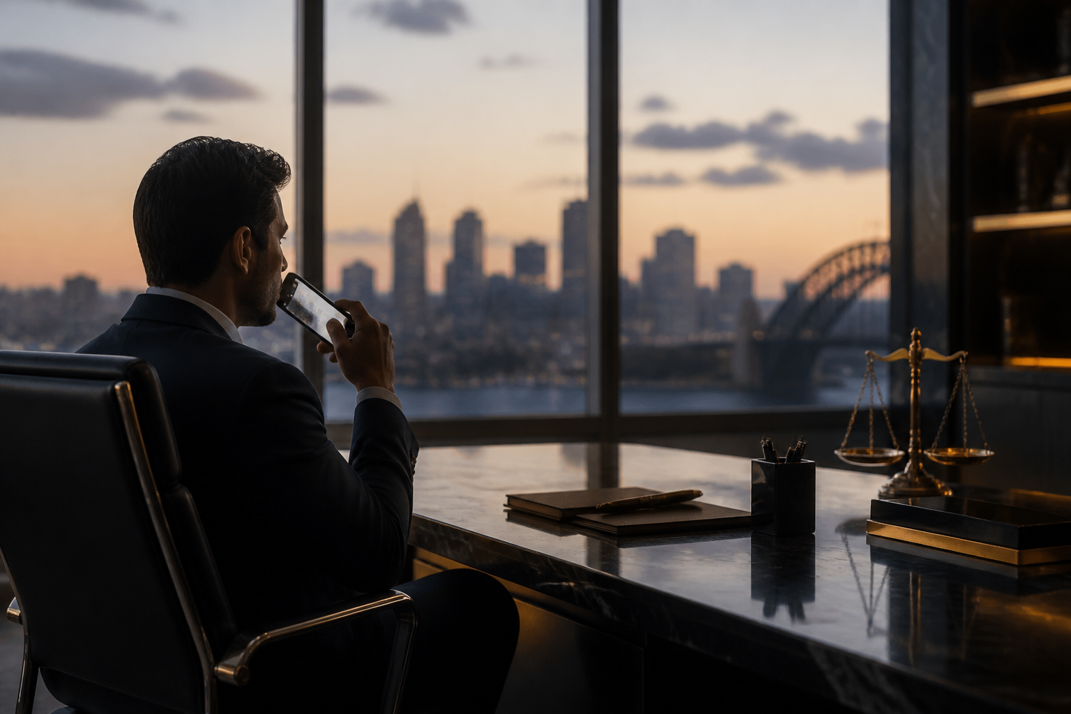 Why lawyers in Australia and the UK are trading typing for voice validation